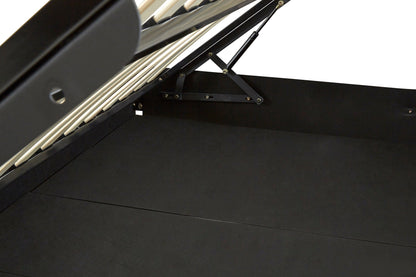 Agnes Grey King Ottoman Bed