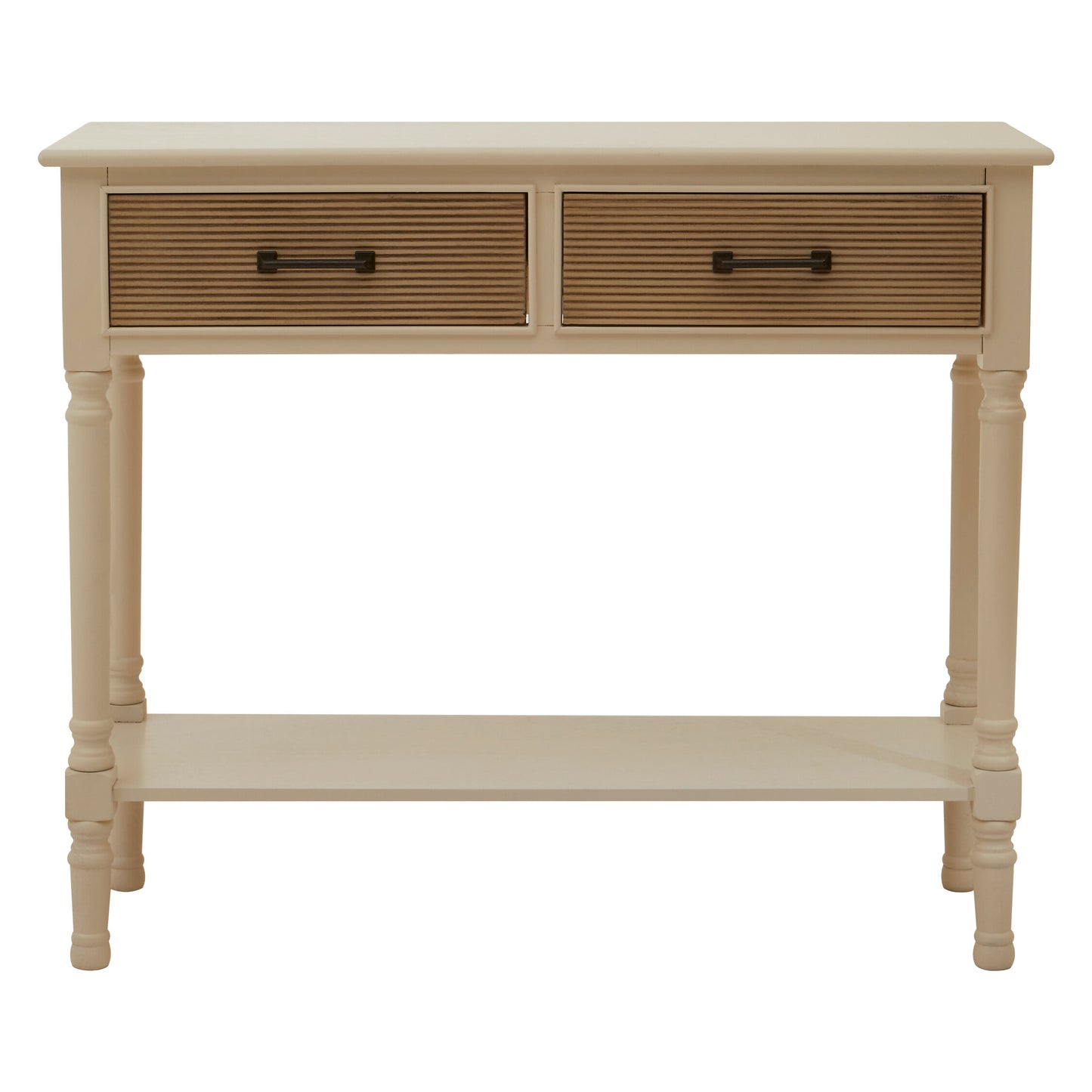 Cambridge 2 Drawers White Console Table
