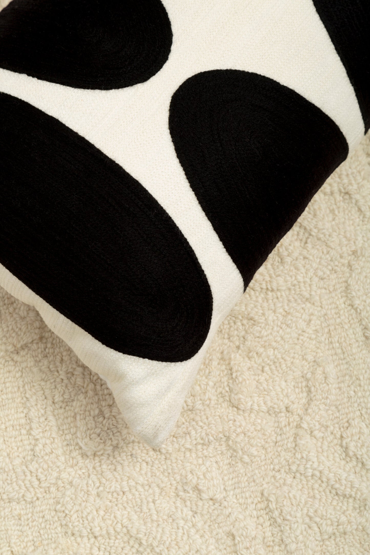 Nomad Ozella Monochrome Rectangular Cushion