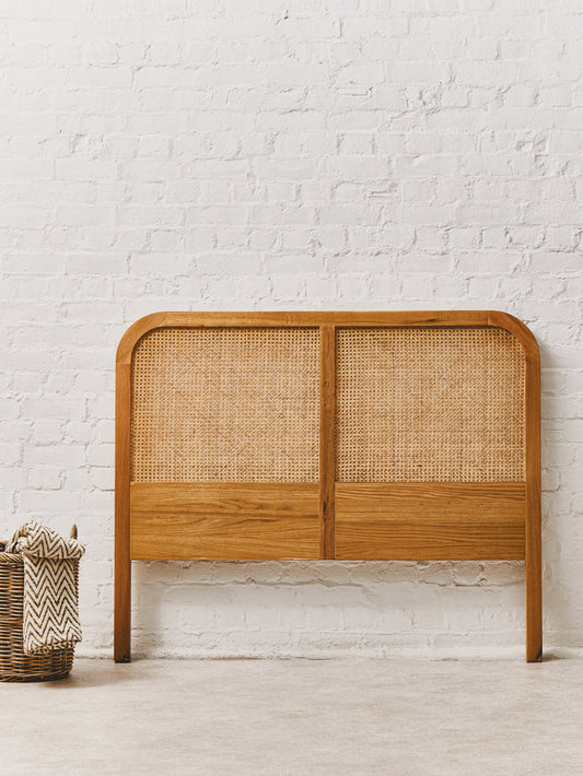 Austin and Oak Wood Double Bed Headboard