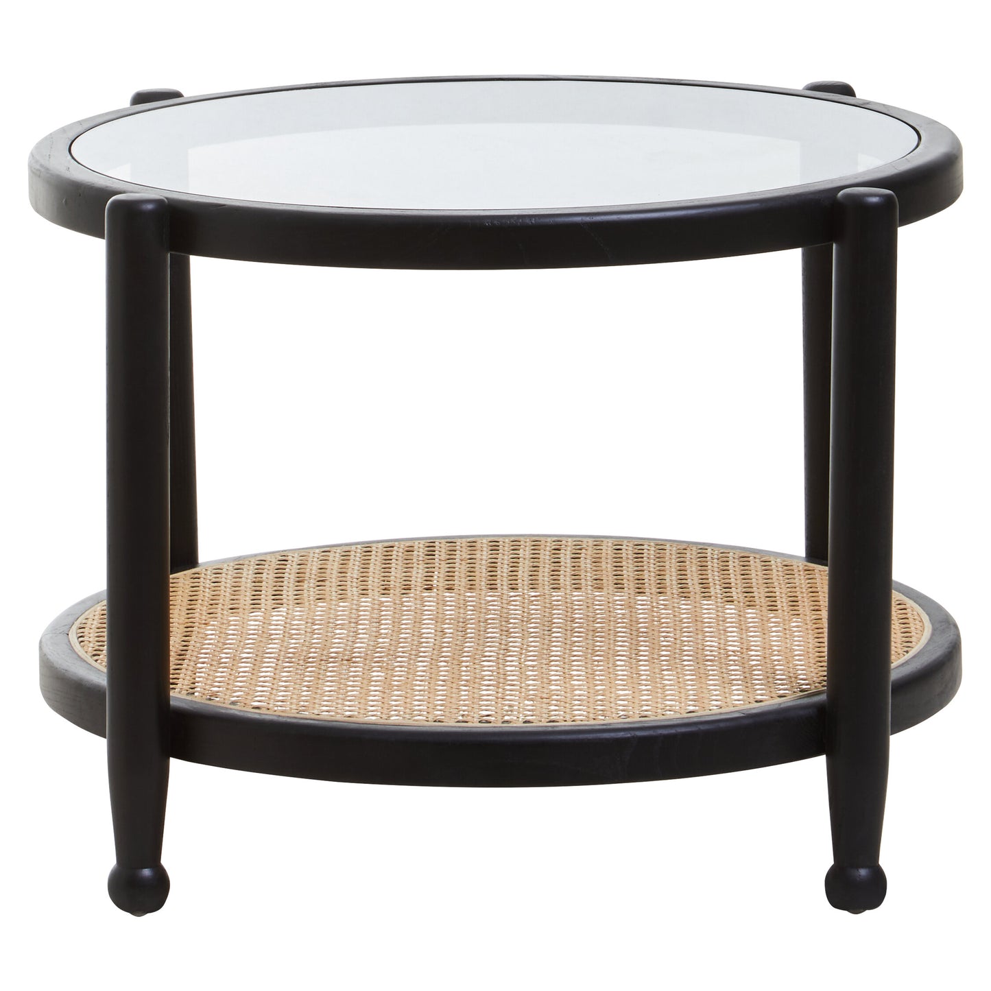 Fiji Rattan and Glass Coffee Table