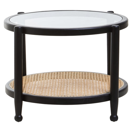 Fiji Rattan and Glass Coffee Table