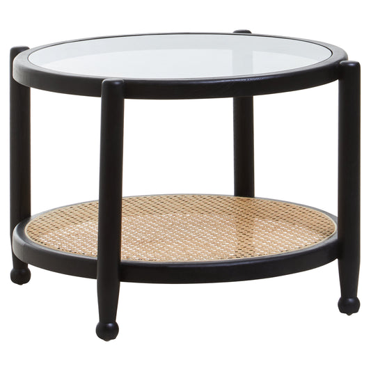 Fiji Rattan and Glass Coffee Table