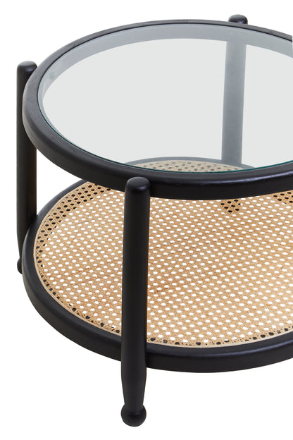 Fiji Rattan and Glass Coffee Table