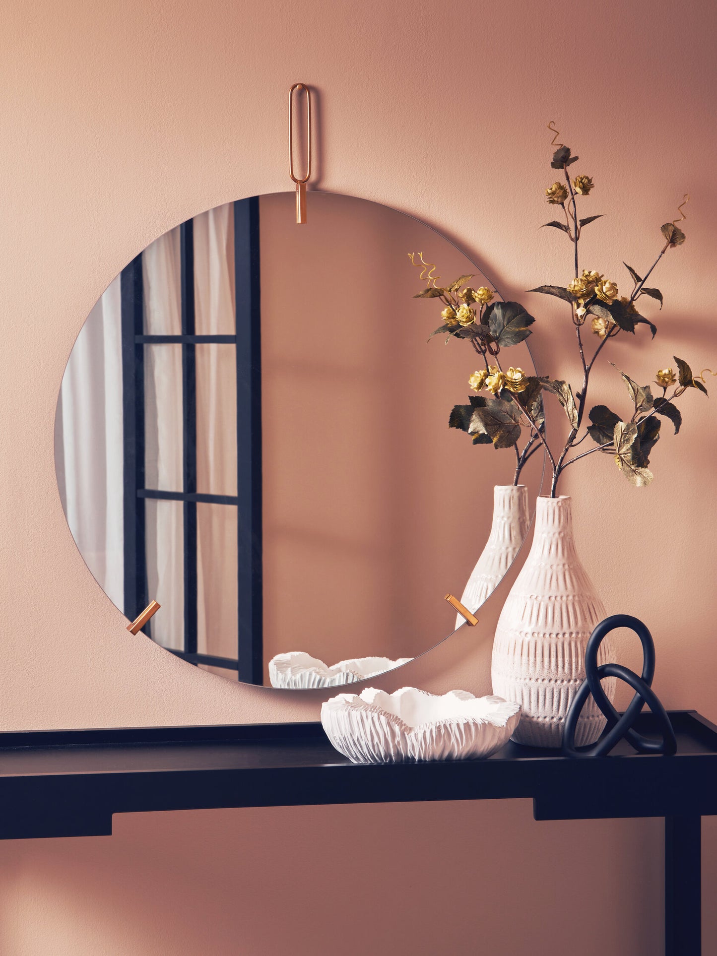 Arabia Luxe Wall Mirror with Hanging Loop