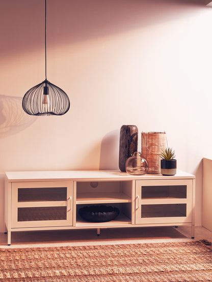 Industrial Black Metal Pendant Light