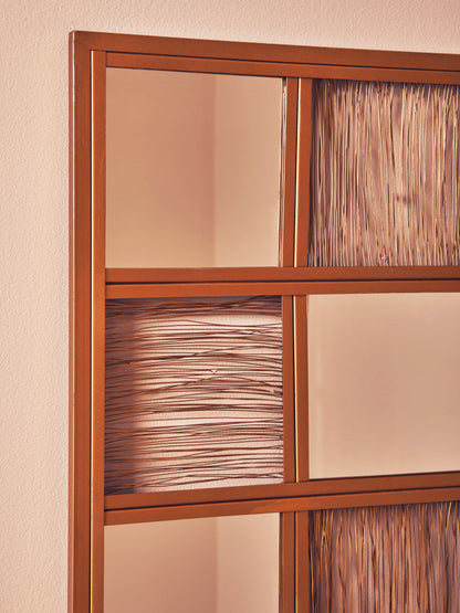 Artemis Gold Wire Wall Mirror