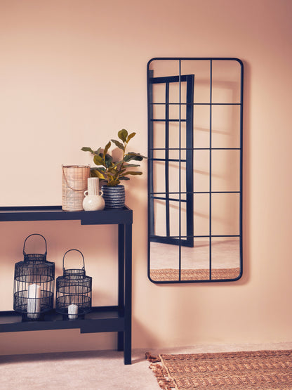 Artemis Black Wire Wall Mirror