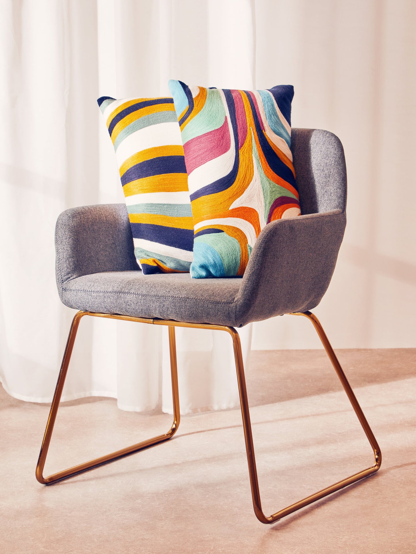 Nomad Ozella Striped Cushion