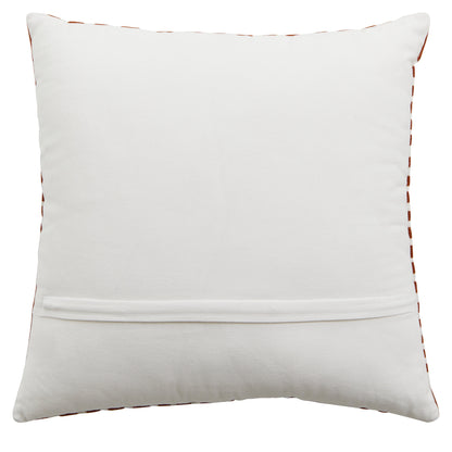 The Edit Rust White Decorative Cushion | Bali & Blue
