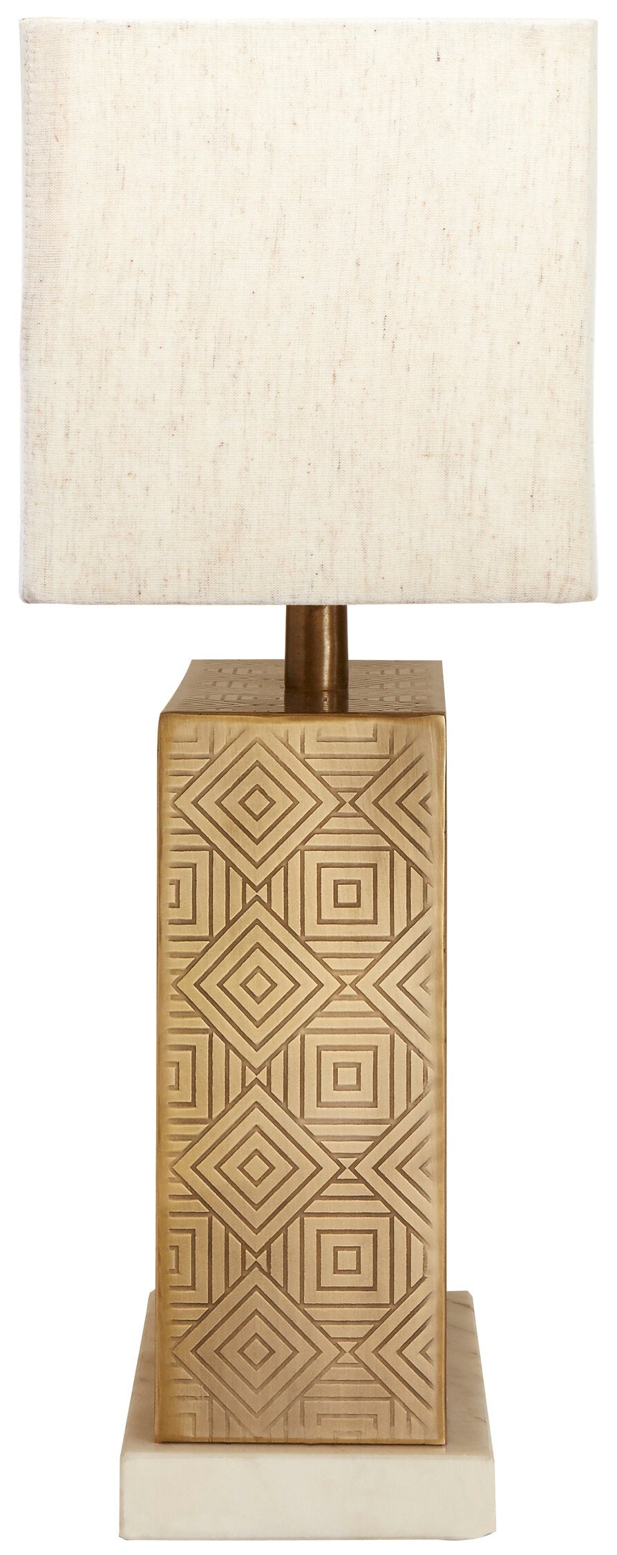 Mumbai Finish and Marble Base Table Lamp