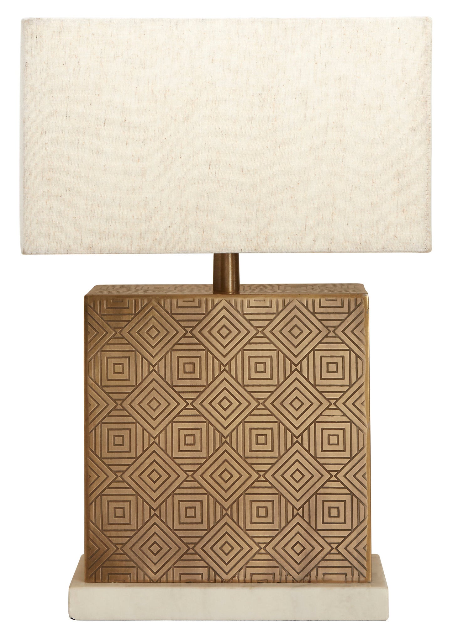 Mumbai Finish and Marble Base Table Lamp
