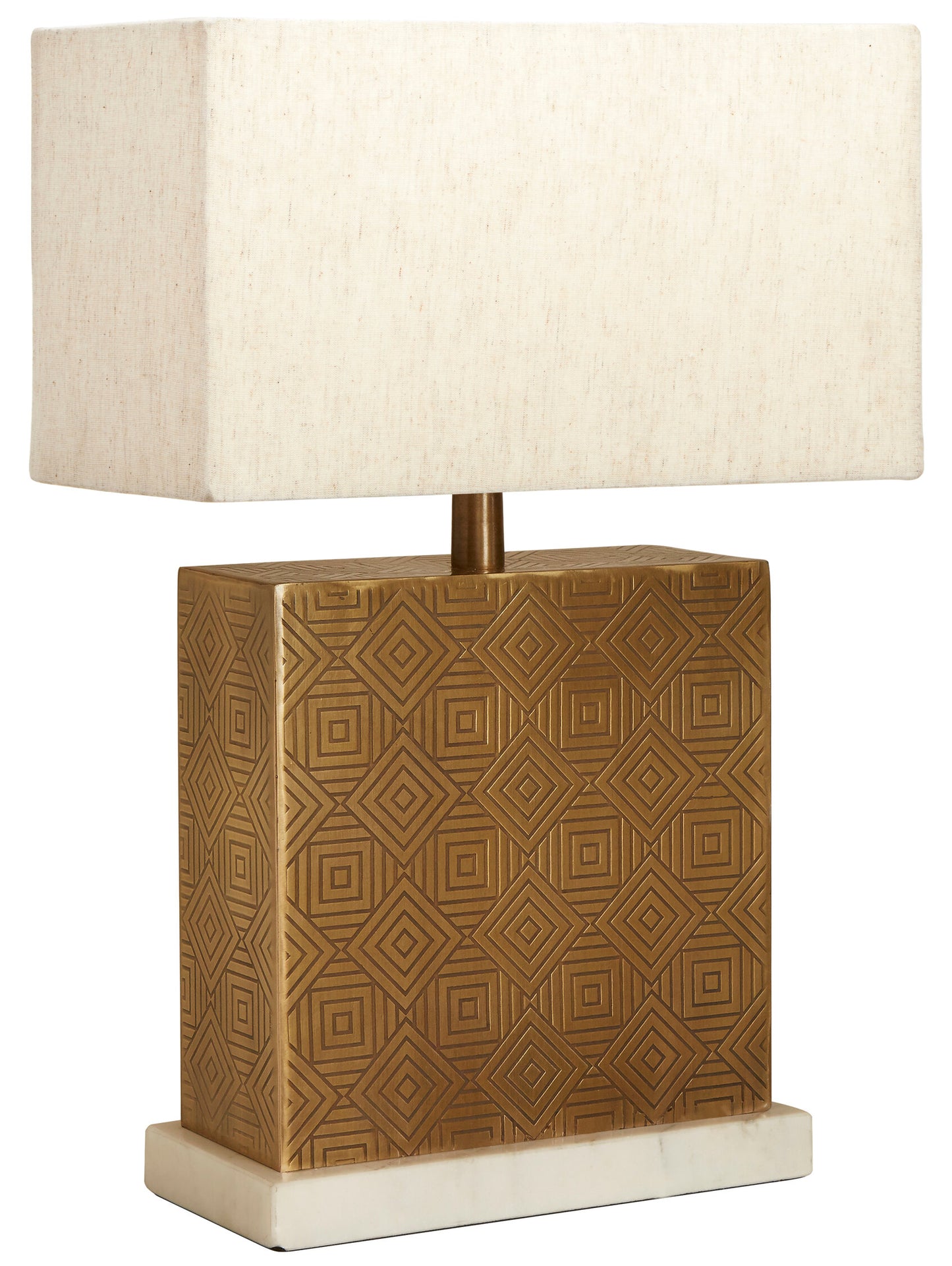 Mumbai Finish and Marble Base Table Lamp