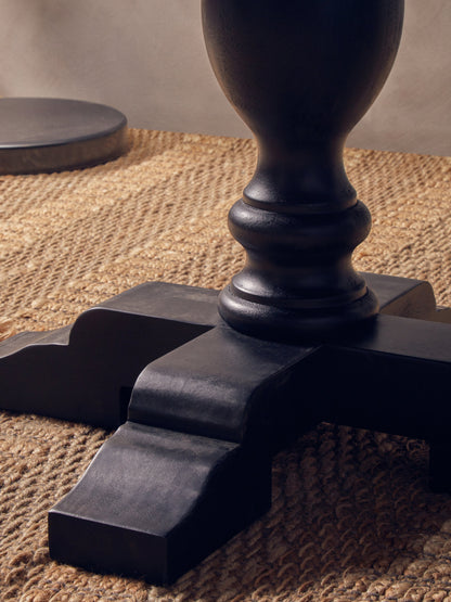 Austin Oak Wood Round Dining Table