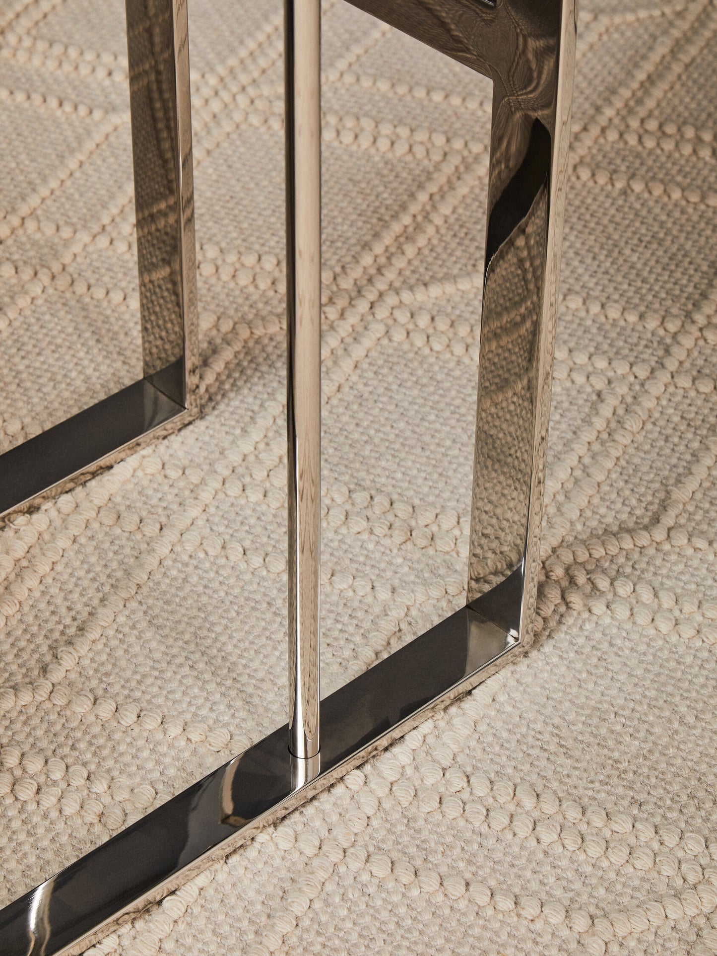 Mia Silver Side Table