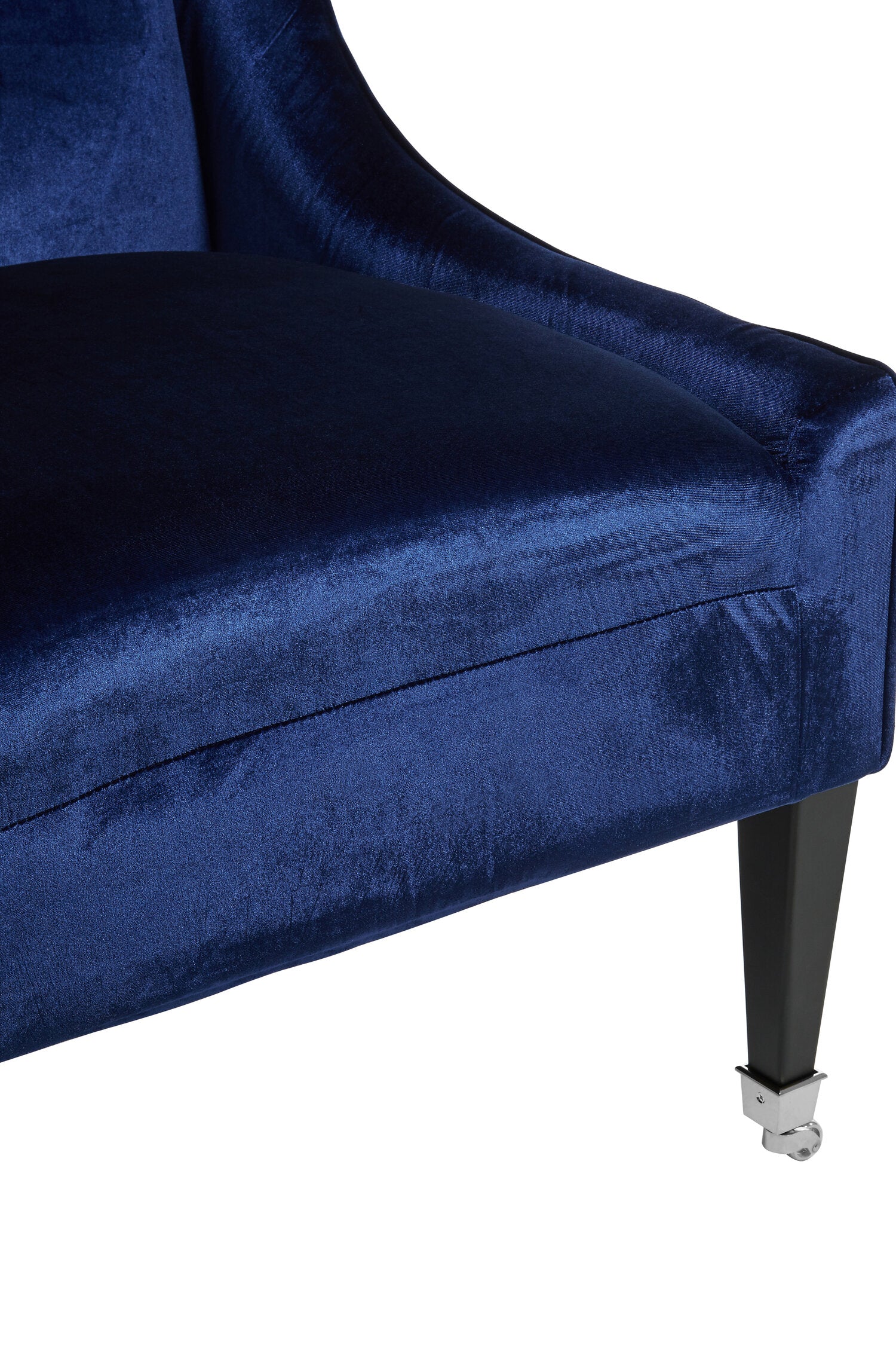 Prestonfield Luxe Blue Velvet Chair Armchair | Bali & Blue