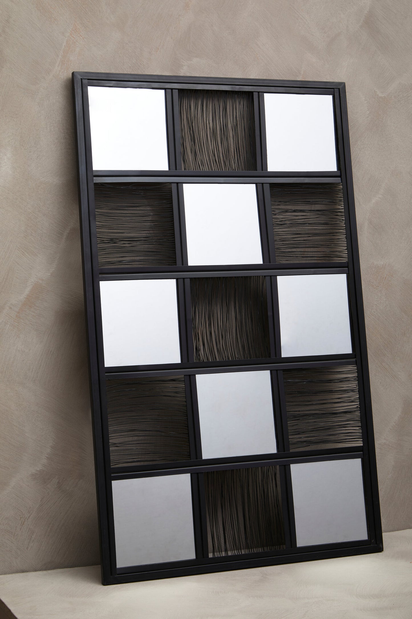 Artemis Black Wire Wall Mirror