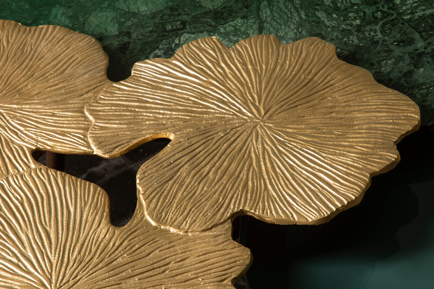 Gold Leaf Large Side Table