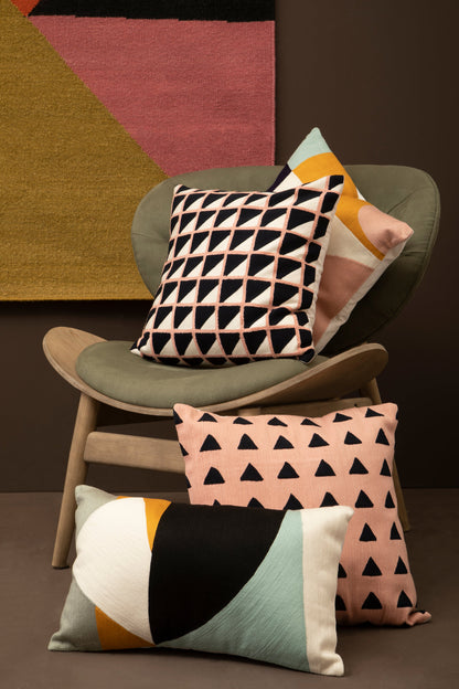 The Edit Multi Colour Rectangular Cushion