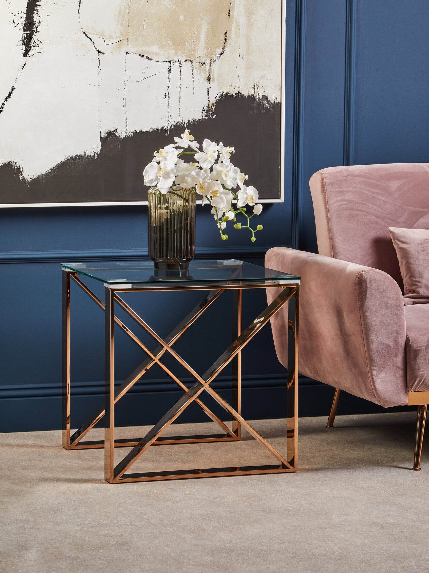 Galleria Natural Pink And Classic Wall Art