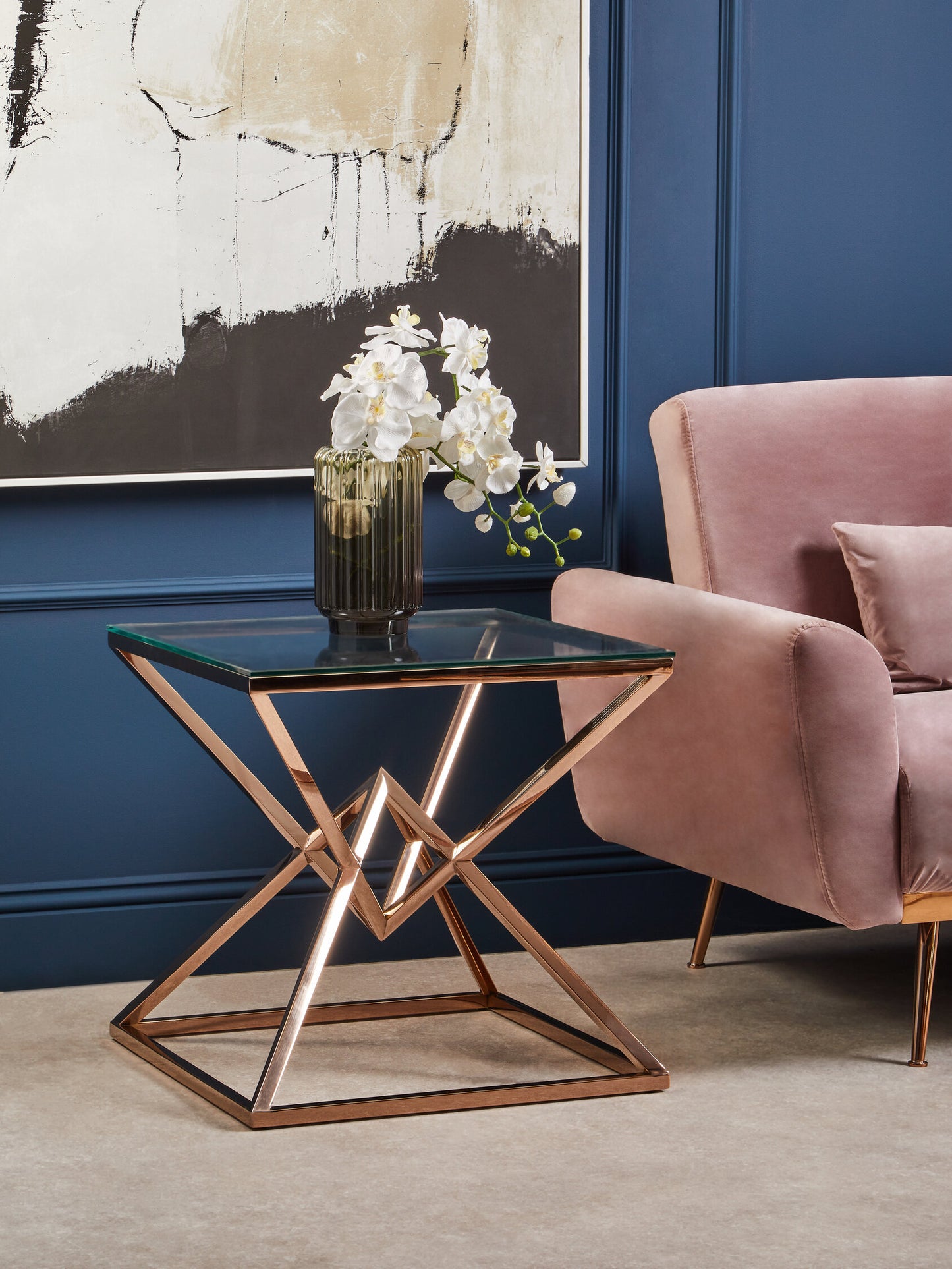 Galleria Natural Pink And Classic Wall Art