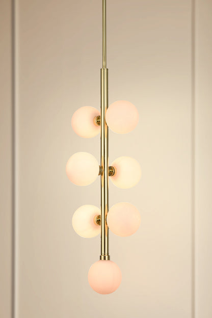 Mack Seven Bulb Industrial Pendant Light