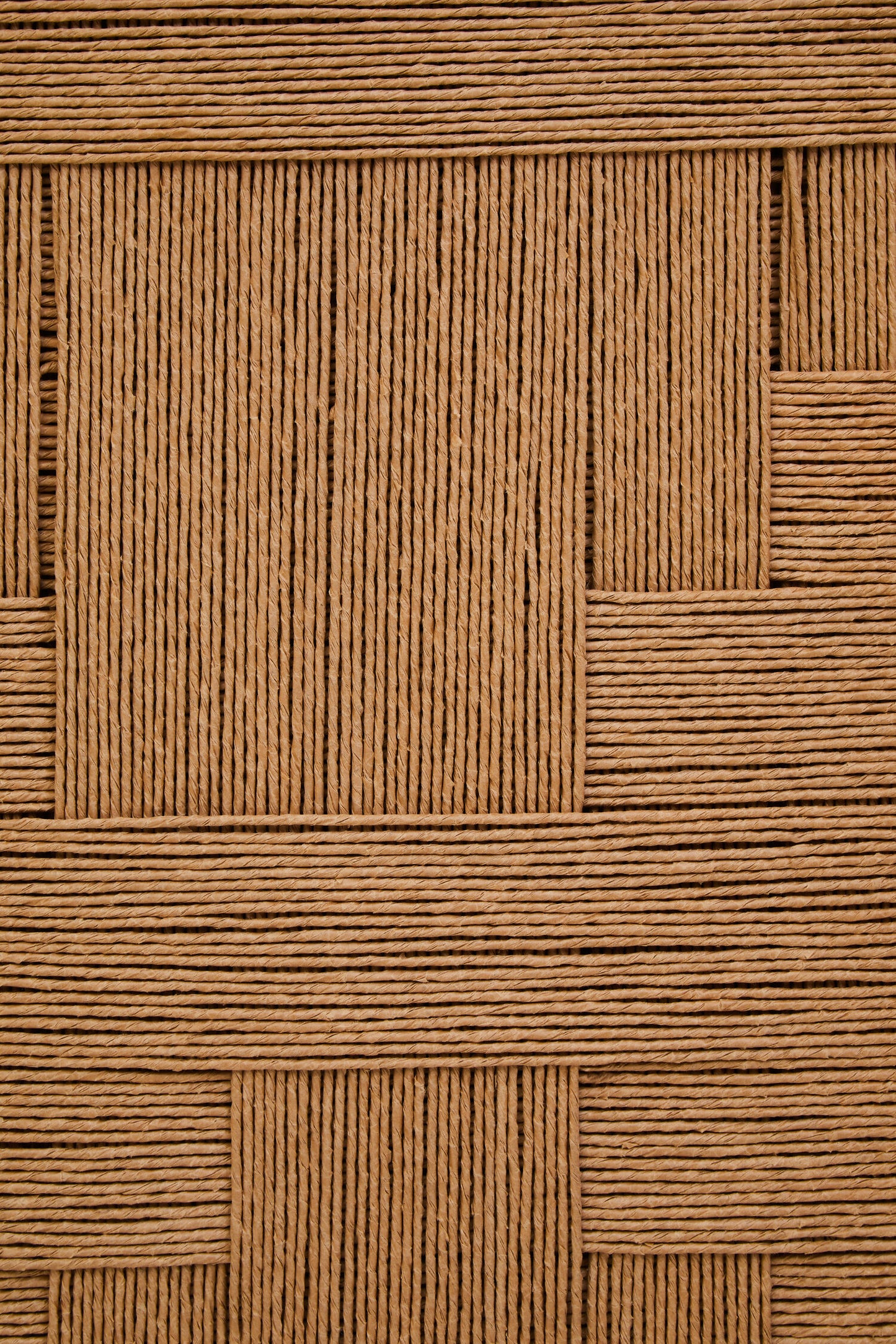 Frankie Mango Wood Paper Rope Detail Four Door Sideboard