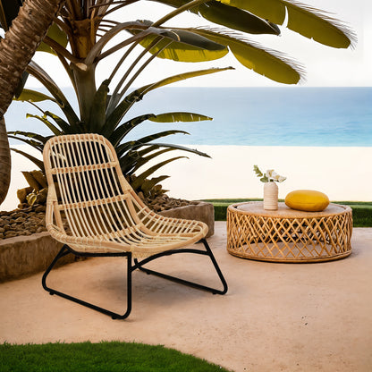 Koh Lanta Natural Rattan Relax Chair