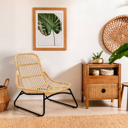 Koh Lanta Natural Rattan Relax Chair