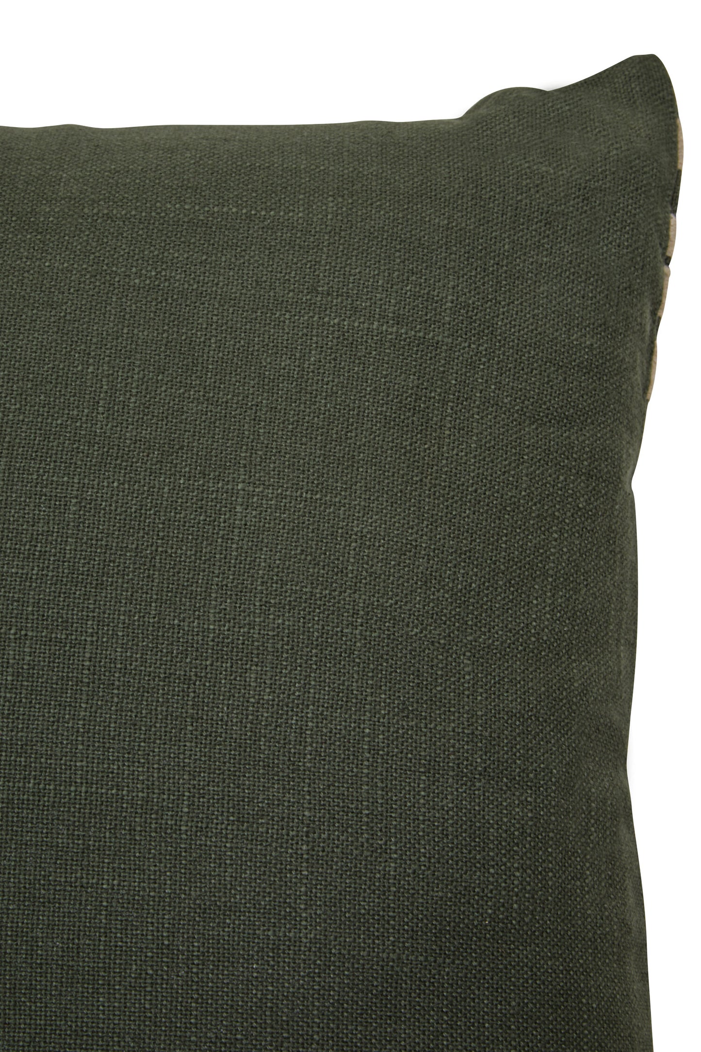 Nomad Ozella Natural and Green Cushion