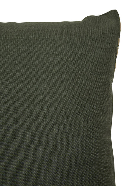 Nomad Ozella Natural and Green Cushion