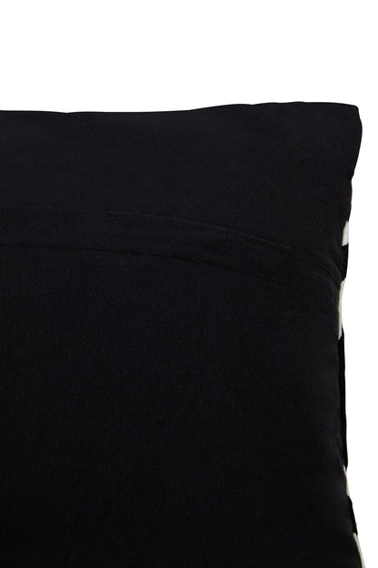Nomad Ozella Black and White Rectangular Cushion