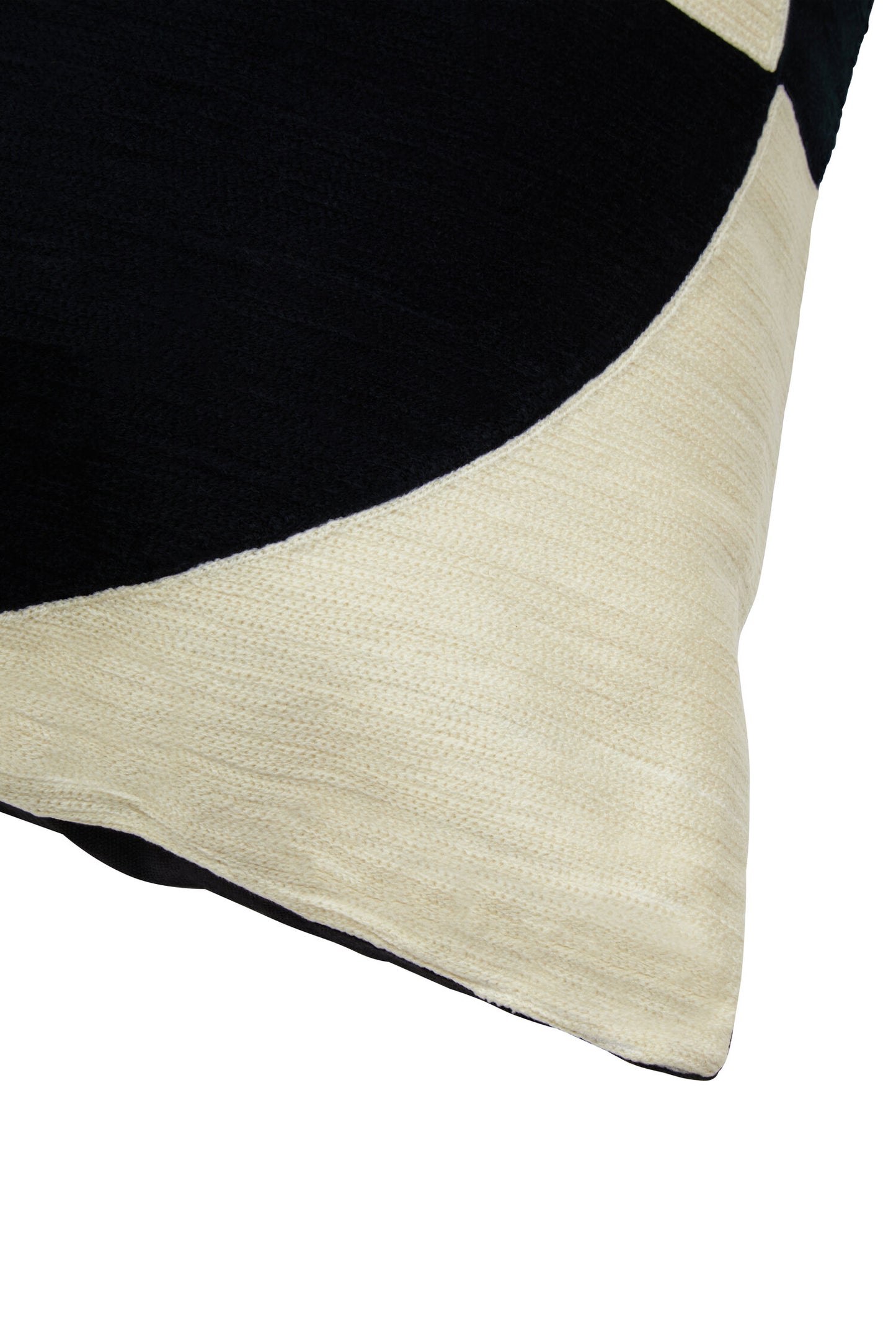Nomad Ozella Cream and Black Cushion