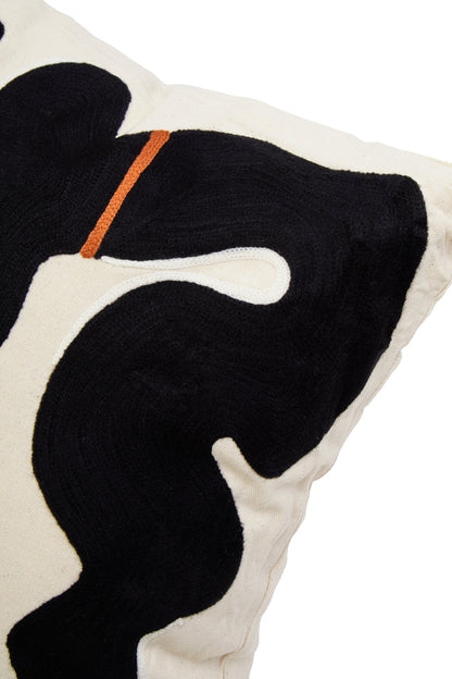 The Edit Black Beige Decorative Cushion