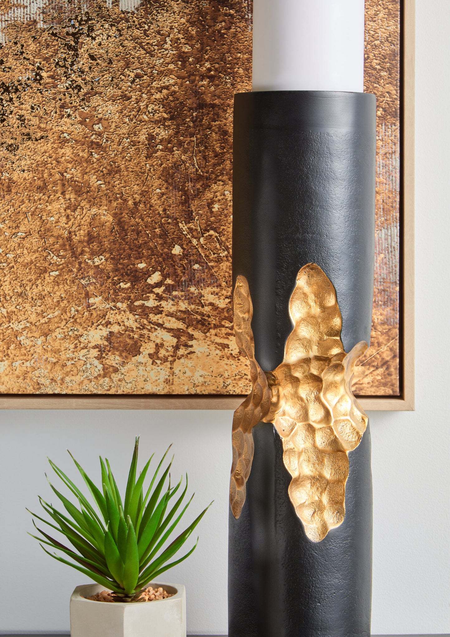 Galleria Abstract Gold Foil Wall Art