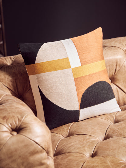The Edit Multi Colour Decorative Cushion | Bali & Blue
