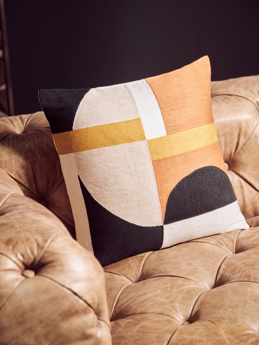 The Edit Multi Colour Decorative Cushion | Bali & Blue
