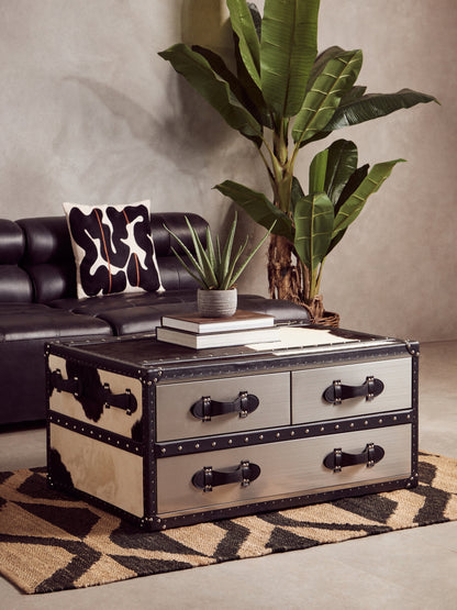 The Edit Black Beige Decorative Cushion