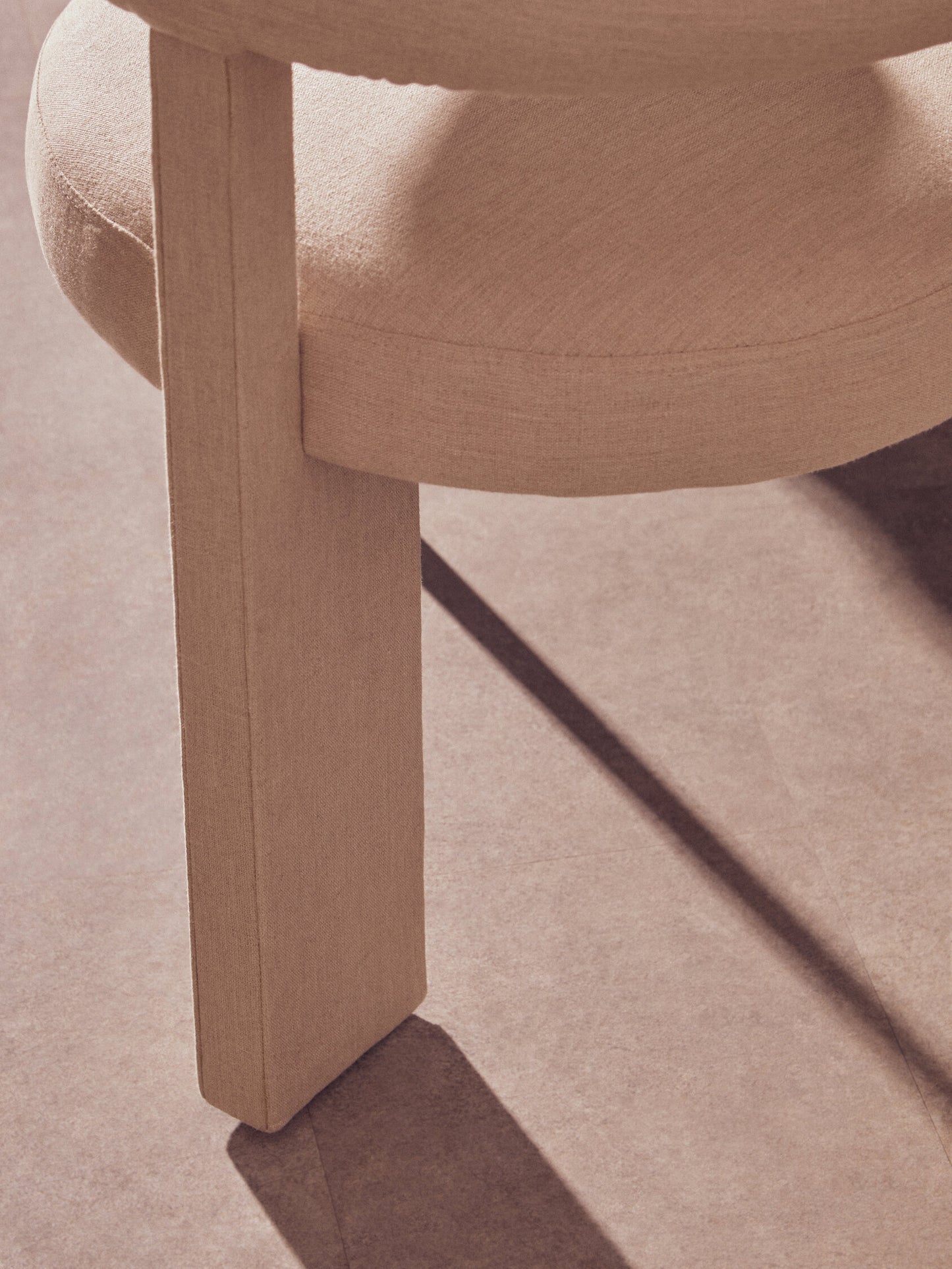 Napoli Cream Textured Linen Dining Chair with Black Metal Frame