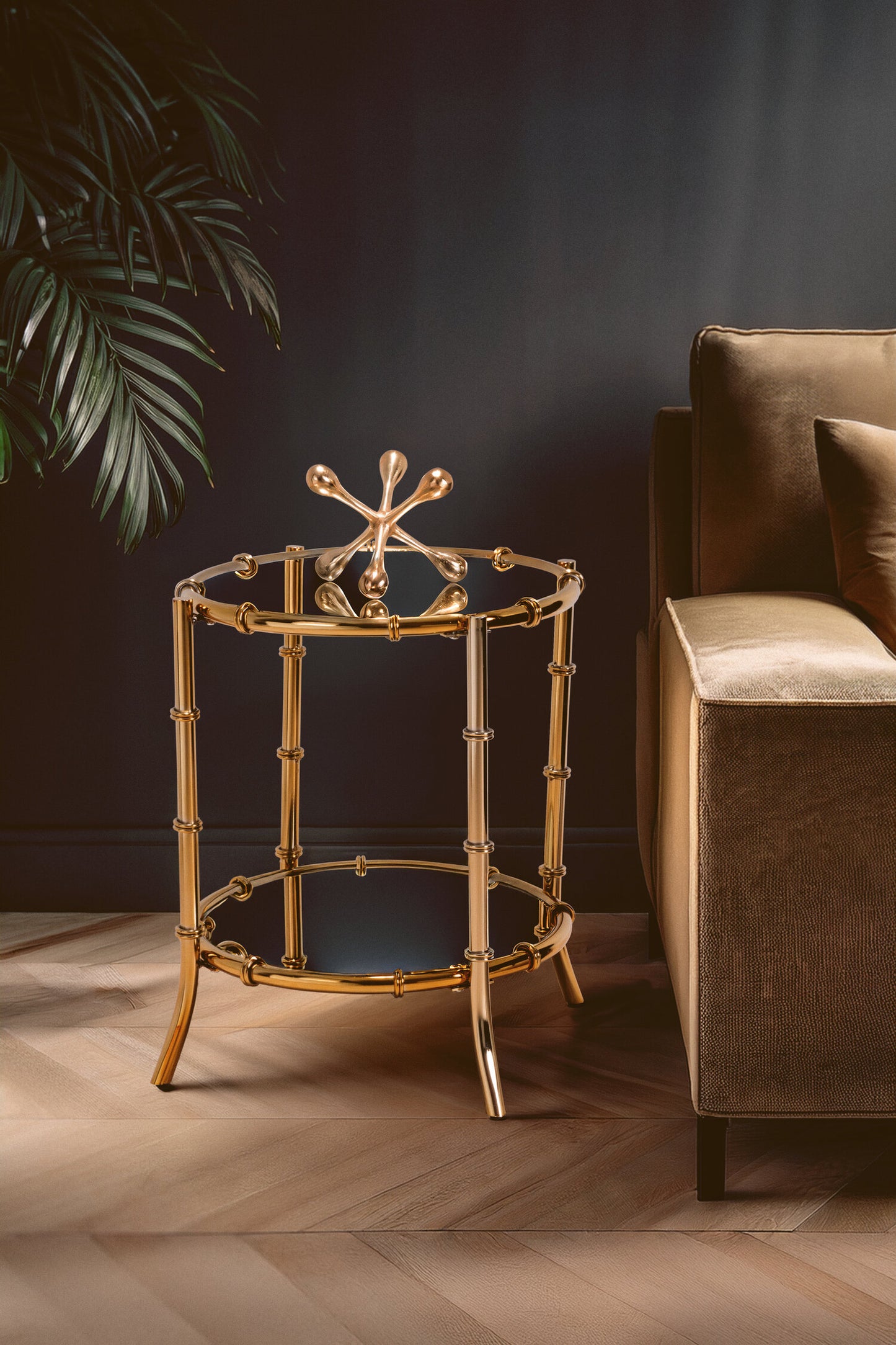 Knightsbridge Townhouse Bamboo Design Side Table