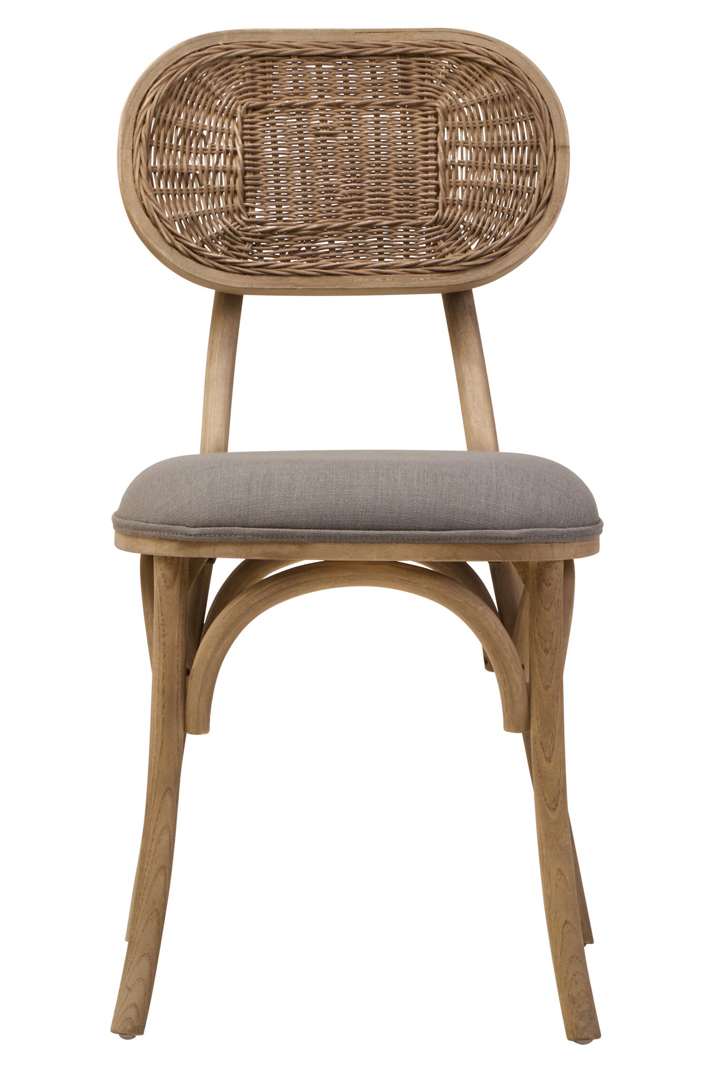 Fiji Grey Wash Elm Wood Dining Chair