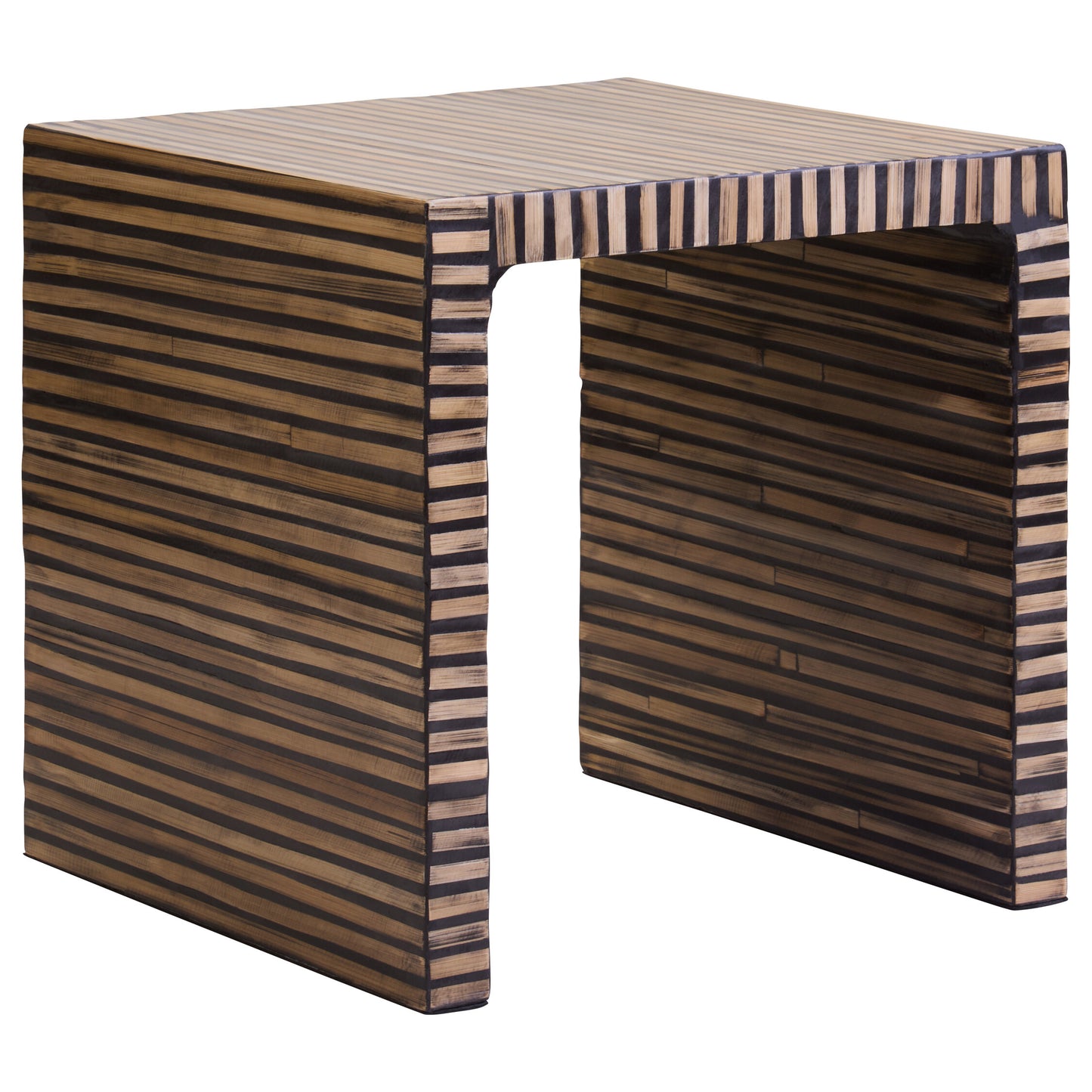 Argentina Bamboo Inlay Side Table