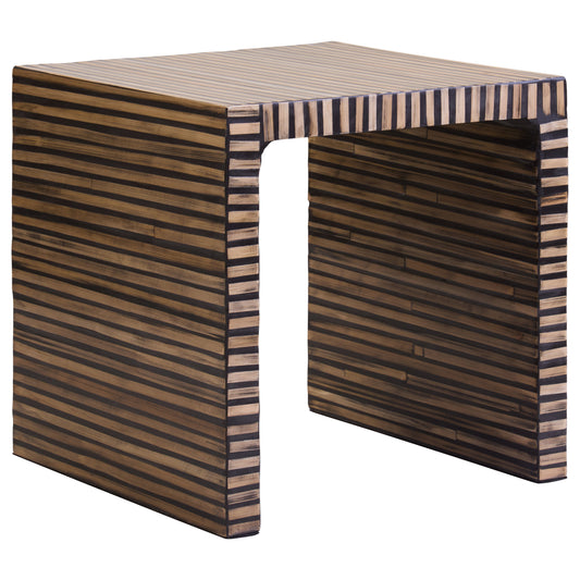 Argentina Bamboo Inlay Side Table