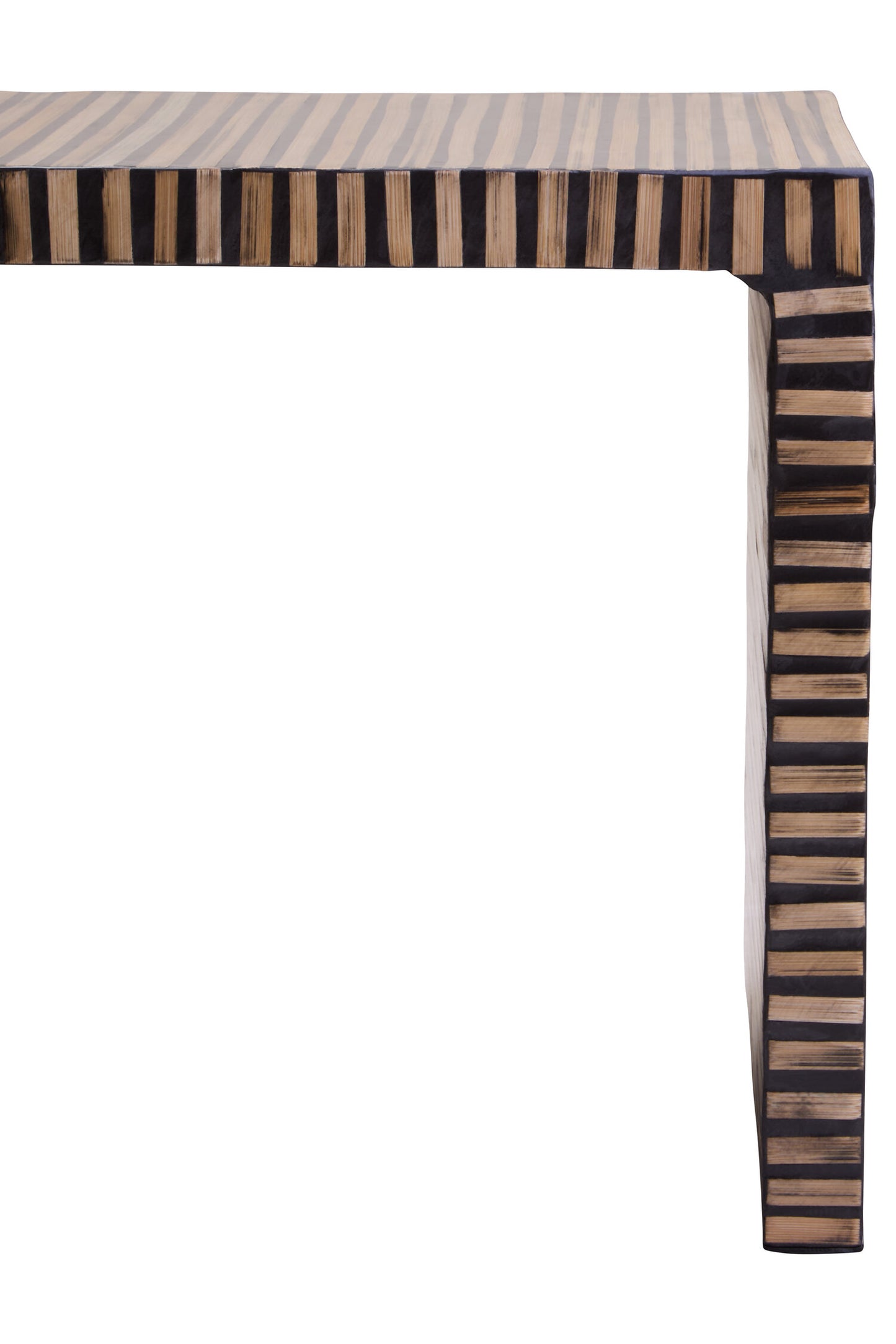 Argentina Bamboo Inlay Side Table