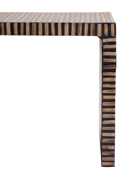 Argentina Bamboo Inlay Side Table