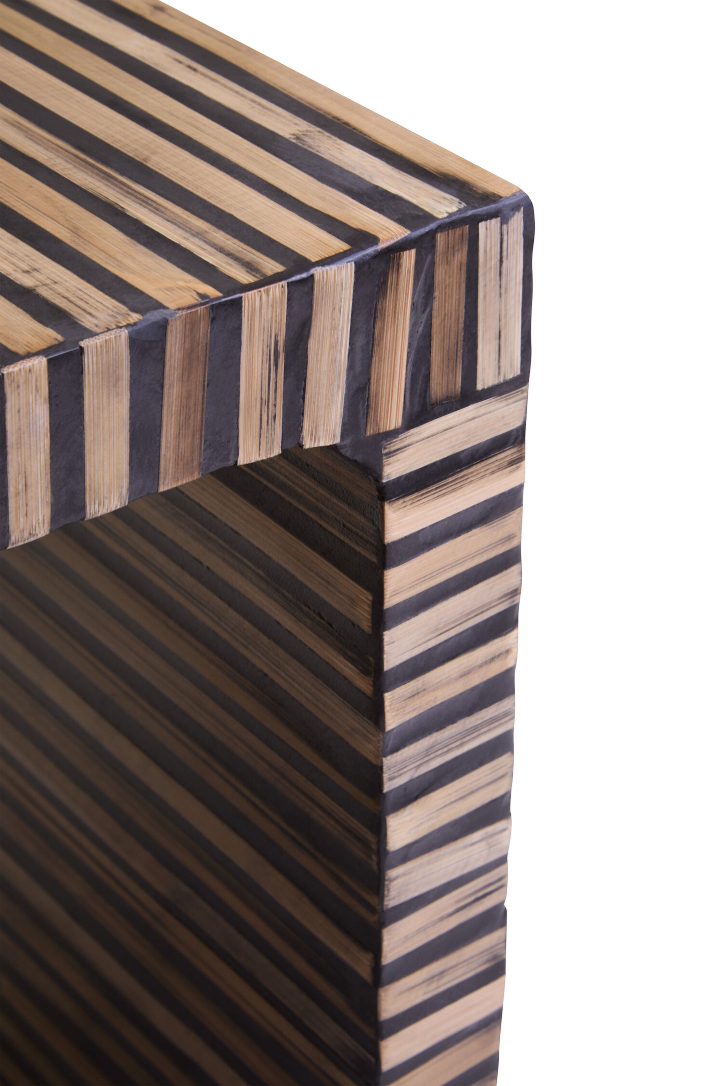 Argentina Bamboo Inlay Side Table