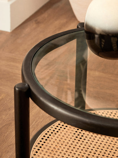 Fiji Rattan and Glass Coffee Table
