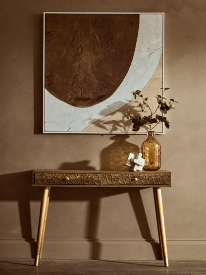 Oscar Wood Veneer Sideboard