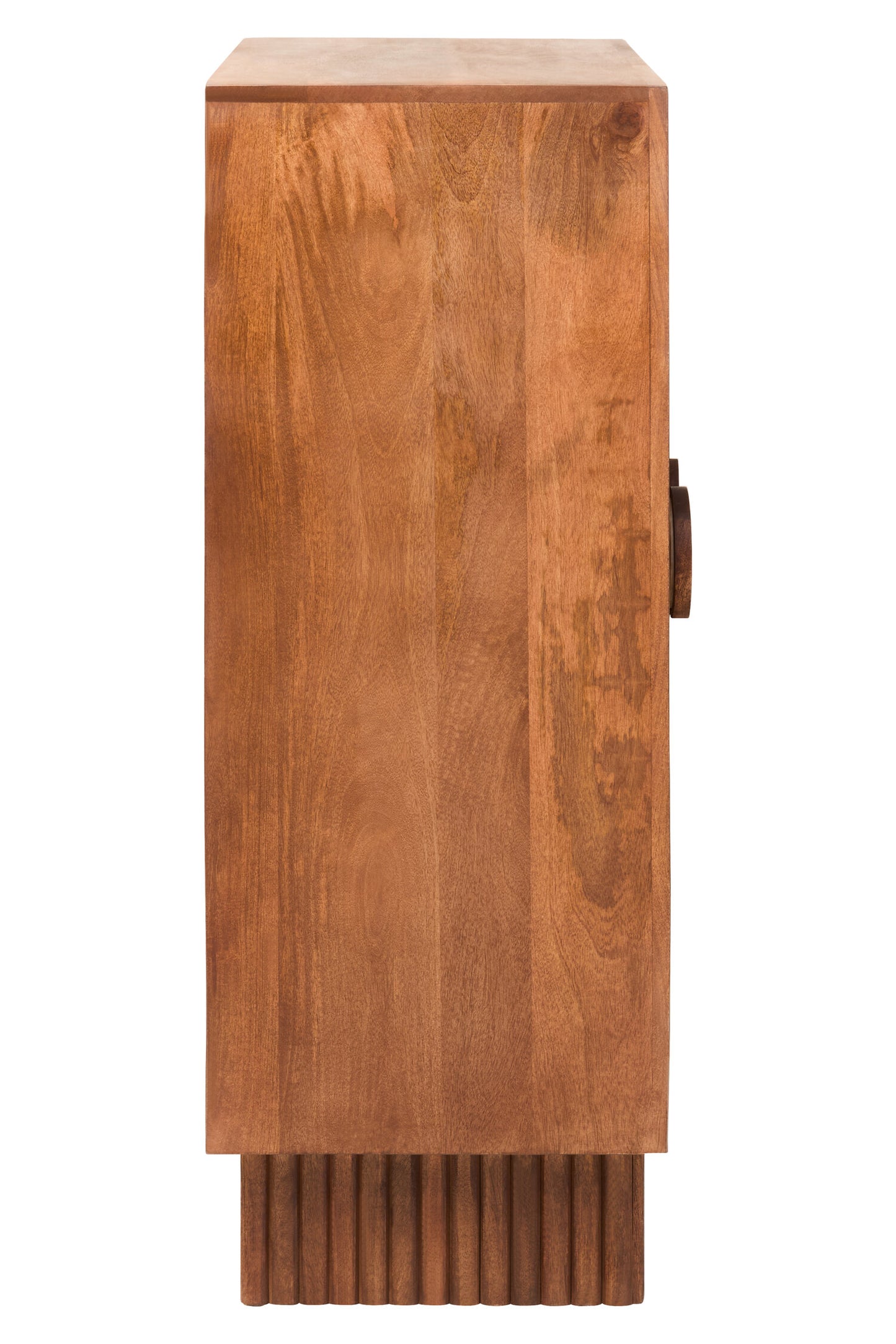 Brando 2 Door Mango Wood Carved Cabinet