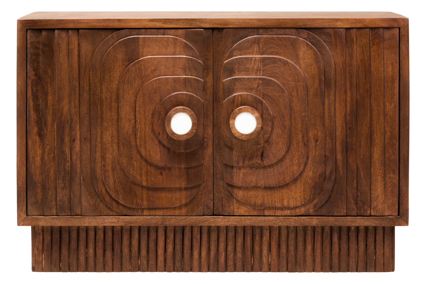 Brando 2 Door Mango Wood Carved Sideboard